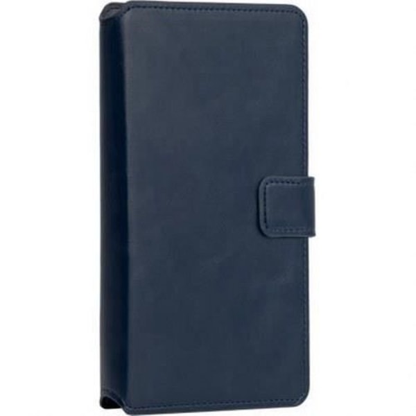 Universal XXL Folio Wallet Case med lukkefane BigBen Connected Blue Blå