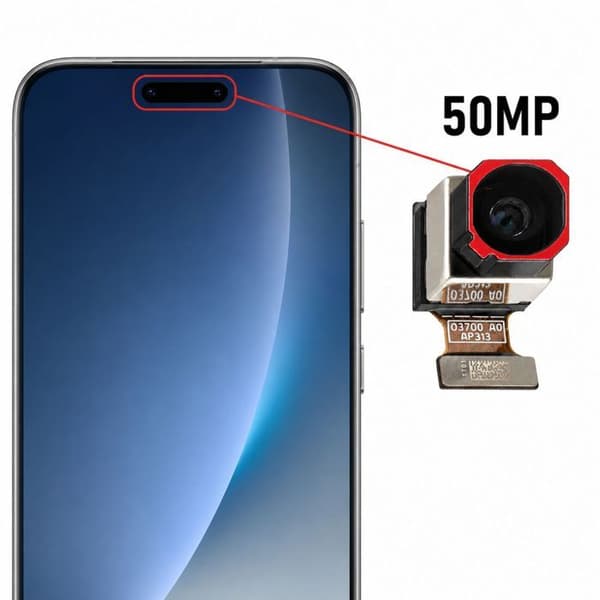 Etukamera-moduuli 50MP Honor Magic 8 Pro Hopea Grå