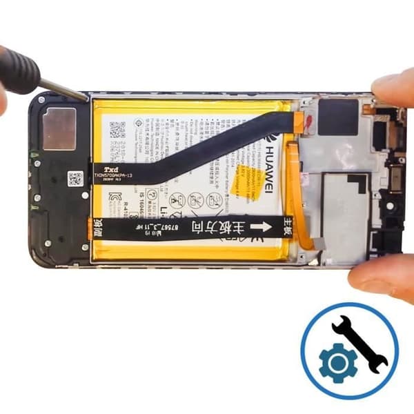 LCD-skærm - Honor - 7A - Touch - Hvid - 5,5 tommer Vit