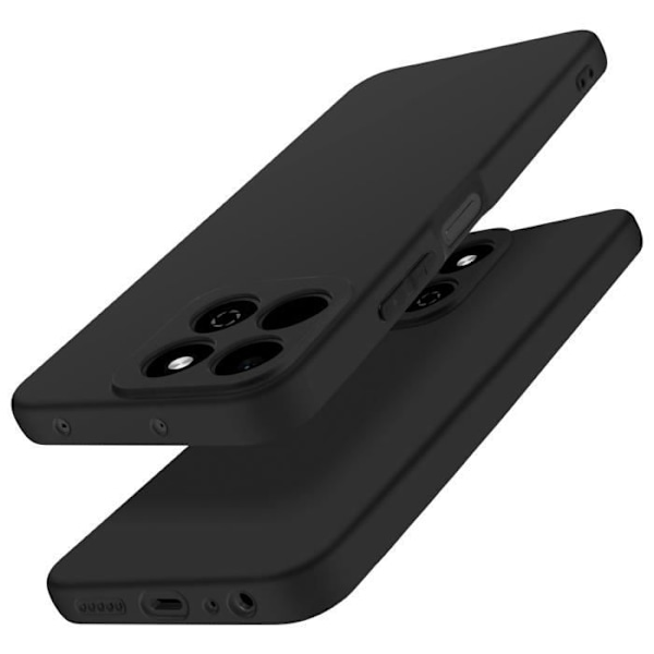 Coque för Honor 200 Smart Matt Finish Mjuk Stötsäker 3mk Svart Svart