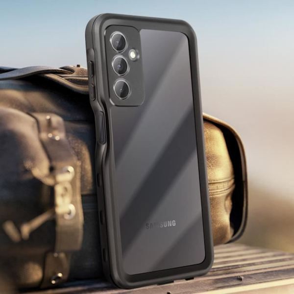 Vandtæt Cover - AVIZAR - Samsung Galaxy A24 - IP68 - Skærmbeskyttelse - Sne/Staub Resistens Svart Transparent