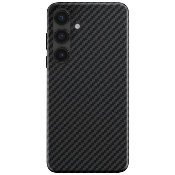 Coque til Samsung Galaxy S25 Original Samsung Carbon Effekt Sort Svart