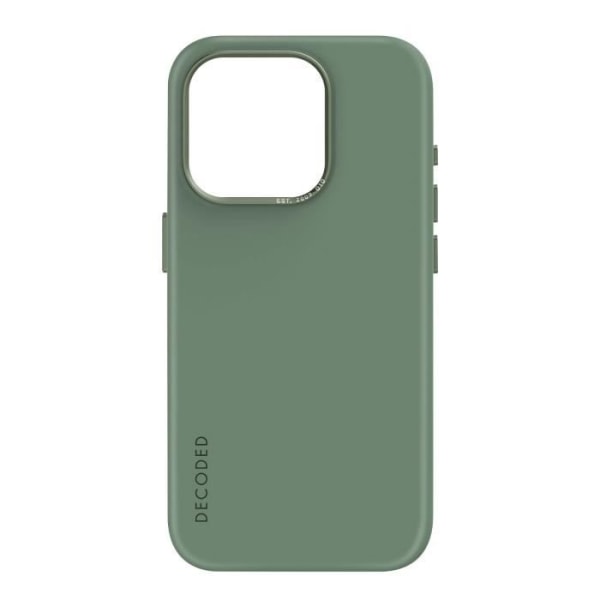 MagSafe Fodral för iPhone 15 Pro Mjuk Matt Silikon Sage Grön Avkodad