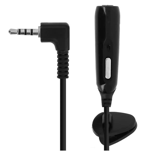 Stereohovedtelefoner - AVIZAR - Håndfrit sæt - 2,5 mm stik - In-ear - Sort Svart