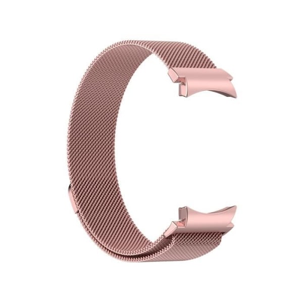 Armband till Samsung Galaxy Watch 4 / 5 / 6 i rostfritt stål Milanese typ Eko Rose Rosa