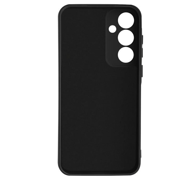 Fodral till Samsung Galaxy A35 5G Halvstyvt Soft-touch Anti-fingeravtryck Svart