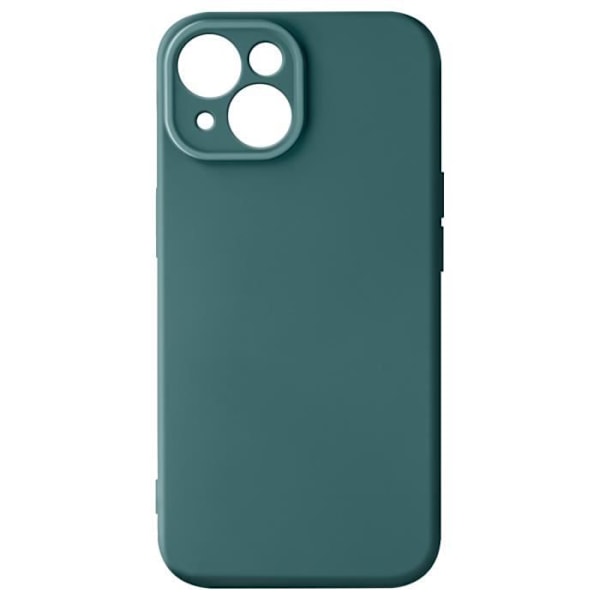 Silikonetui til iPhone 15 Plus - AVIZAR - Sweet Series - Grøn - Beskyttet kamerablok - Soft Touch Grön