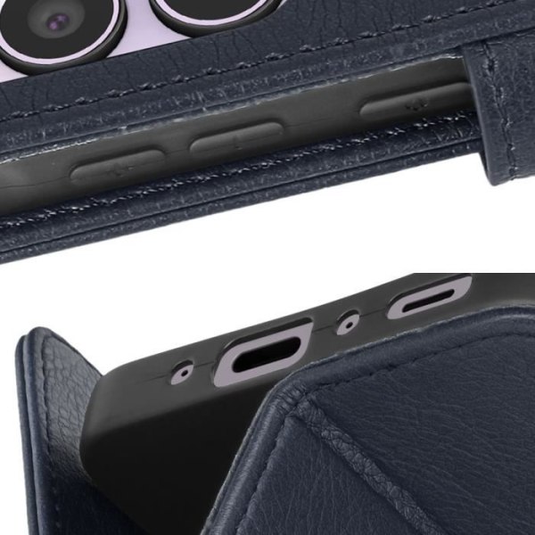 Fodral till Samsung Galaxy A35 5G plånbok och videohållare Royal Blue