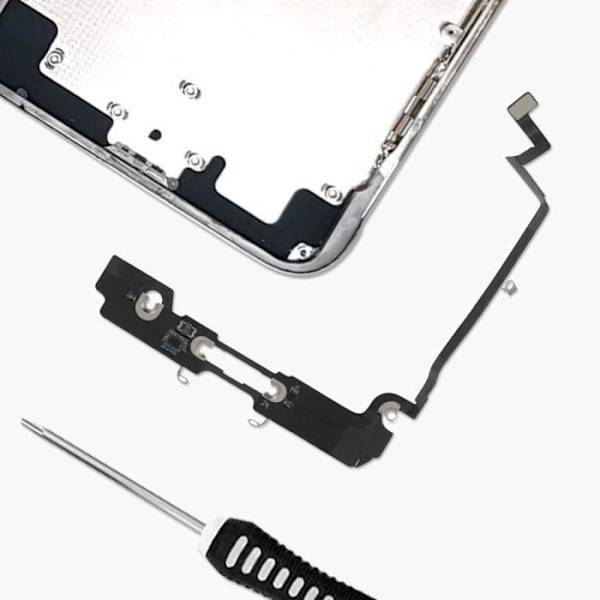 Erstatning Wifi dug til iPhone X Sort Svart