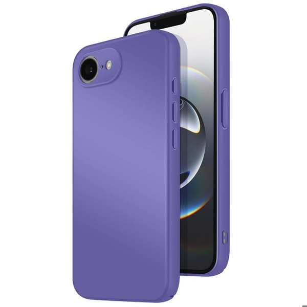 Silicone Soft-Touch-skal för iPhone 17e – Lila Violett