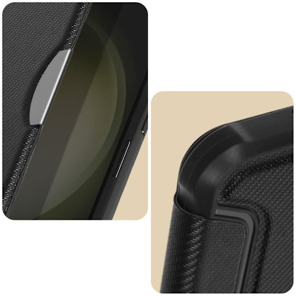 Suojakuori on yhteensopiva Samsung S23 Carbon Elite Black -kuoren kanssa