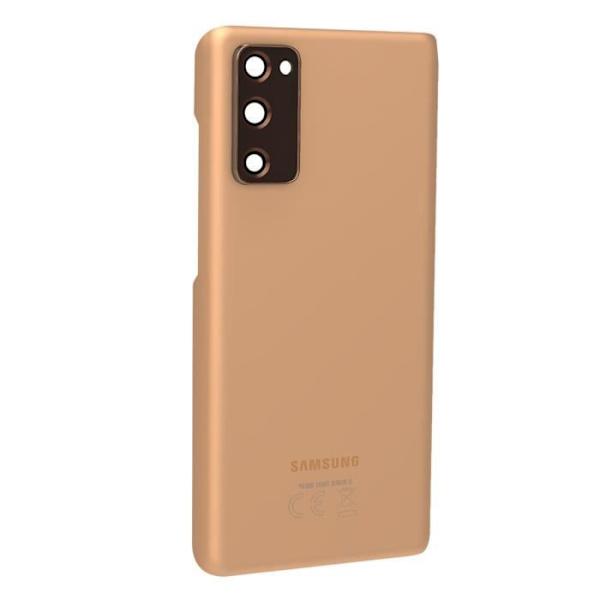 Takalasi Samsung Galaxy S20 FE:lle Alkuperäinen huoltopaketti Samsung Orange Orange