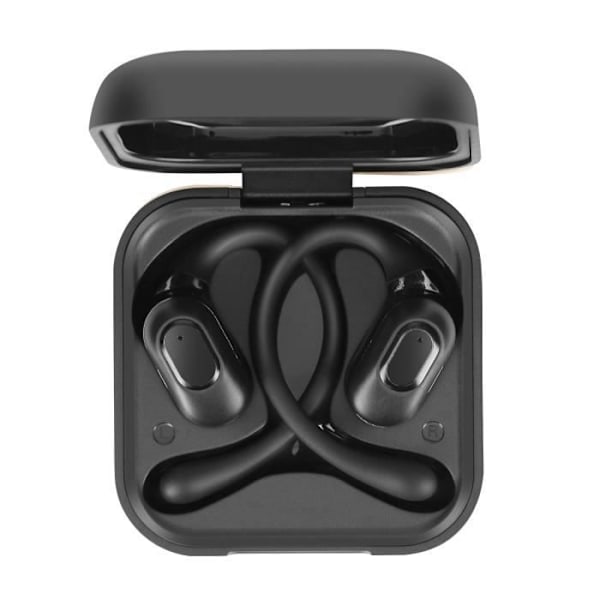 Bluetooth-hovedtelefoner Open Design Touch Control med etui inkluderet LinQ Black Svart