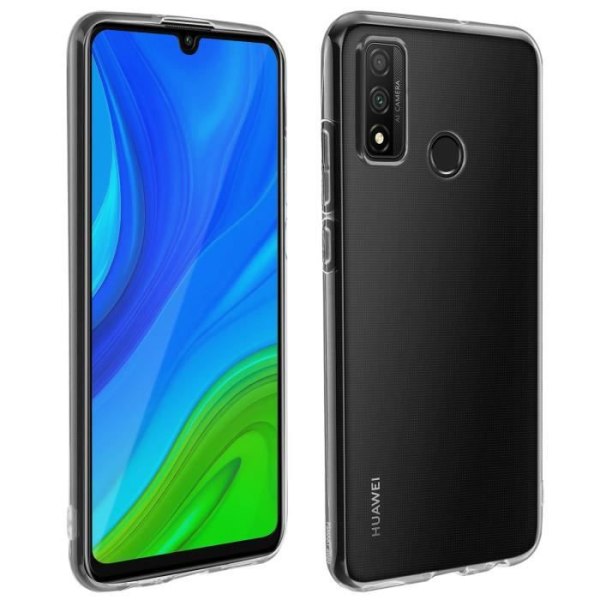 Huawei P smart 2020 Silikone Gel Fleksibel Ultratynd Case - Gennemsigtig Hvid