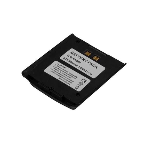 Batteri - AVIZAR - MM588 - 950mAh - 3,7V - Lithium Ion - Sort Svart