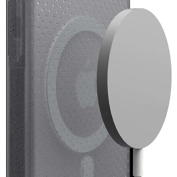 Coque Magsafe - UAG - iPhone Air - Flydende silikone - Antimikrobiel - Stødmodstand Grå