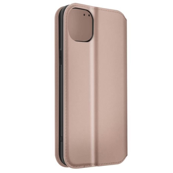 iPhone 14 folio cover - AVIZAR - Kortholder klap - Video support funktion - Champagne pink Champagne rosa