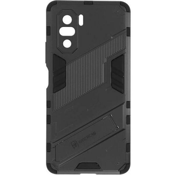 Coque Antichoc - Xiaomi - Kickstand II - Sort - Poco F3 - Mi 11i - Inkluderet støtte Svart