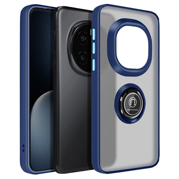 Fodral för Honor Magic 7 Pro Magnetring Blå Blå