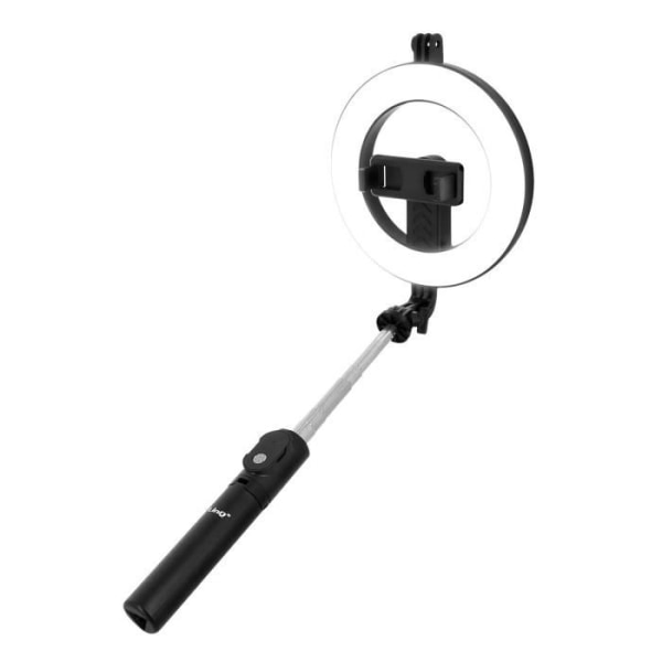 Perche Selfie - LinQ - ZP9906 - Inbyggd ringlampa - Bluetooth-fjärrkontroll - 70 cm utdragbar