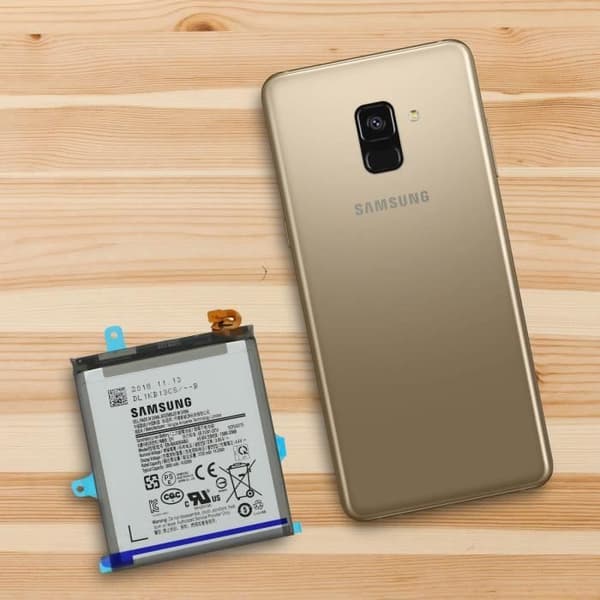 Internbatteri - SAMSUNG - Galaxy A9 2018 - 3800mAh - Lithium-ion - Sort Svart