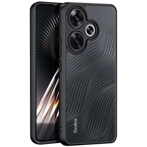 Kotelo Xiaomi Poco F6:lle - DUX DUCIS - Boreal Pattern - Iskunkestävä - Musta Transparent