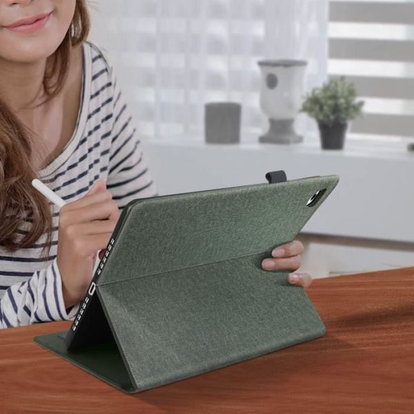 Hylster - Mode - iPad Air / iPad 9.7 - Øko-læder - Støtte - Kortopbevaring Grå