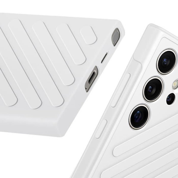 Etui til Galaxy S24 Ultra Shockproof Modern Design ITFIT Shield Samsung Light Grey Grå