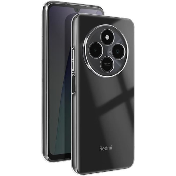 Coque til Xiaomi Redmi 14C Silikone Blød Ultra-Tynd iMak Transparent Transparent
