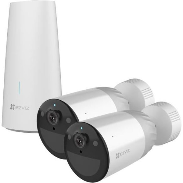 Ezviz - Kit 2 utomhus Wifi IP-kameror CS-BC1-B2