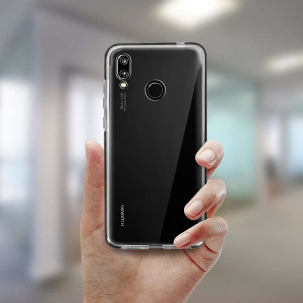 Suojakuori - Huawei - P20 Lite - Silikoni - Polykarbonaatti - Läpinäkyvä transparent
