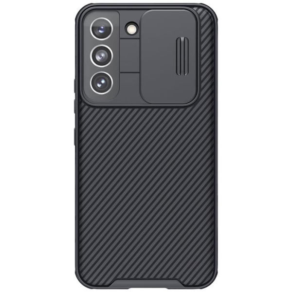Nillkin CamShield Sort Galaxy-S22 kamerabeskyttelsesetui