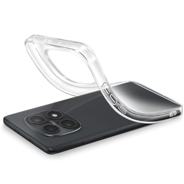 Skal för Redmi Note 15 Mjuk Silikon Skydd Mayaxess Transparent Vit