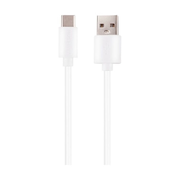 USB-C till USB PD 15W Laddning och Synchronisering 1m Grab 'N Go Vit Vit