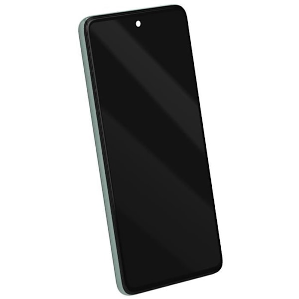 Komplet OLED-skærm til Samsung Galaxy A52s - AVIZAR - Berøringsglas - Grøn ramme Grön