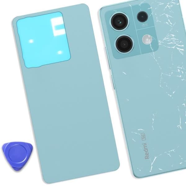Cache Batteri - Xiaomi - Redmi Note 13 5G - Blå - Forenklet installation - Identisk med den originale Blå