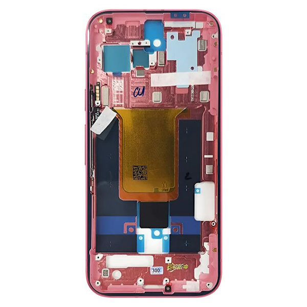 Ersättningscentralschassi för Google Pixel 9a Service Pack Google Rosa Rosa