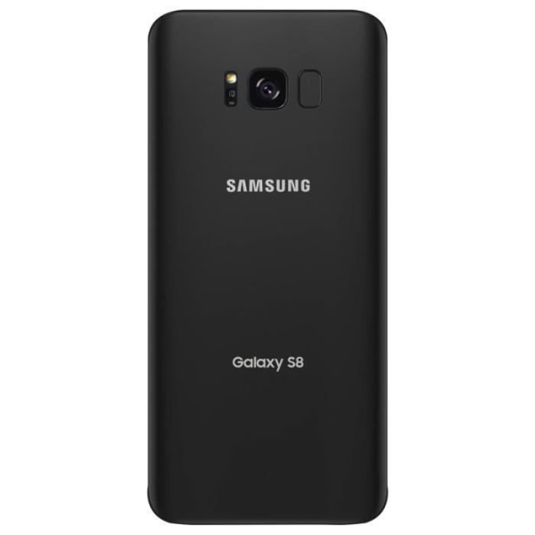 Battericover - Samsung - Galaxy S8 - Bagpanel - Sort - 20 g Svart