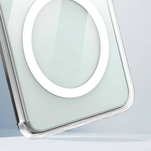 MagSafe Taske til Samsung Z Flip 6 - AVIZAR - Hard Contour Soft Forstærket Transparent Transparent