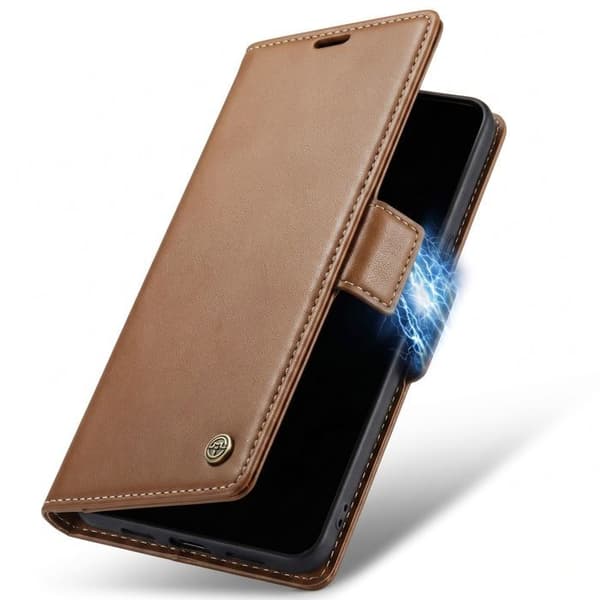 Etui til Google Pixel 10a Anti-RFID med støtte CaseMe Brun brun