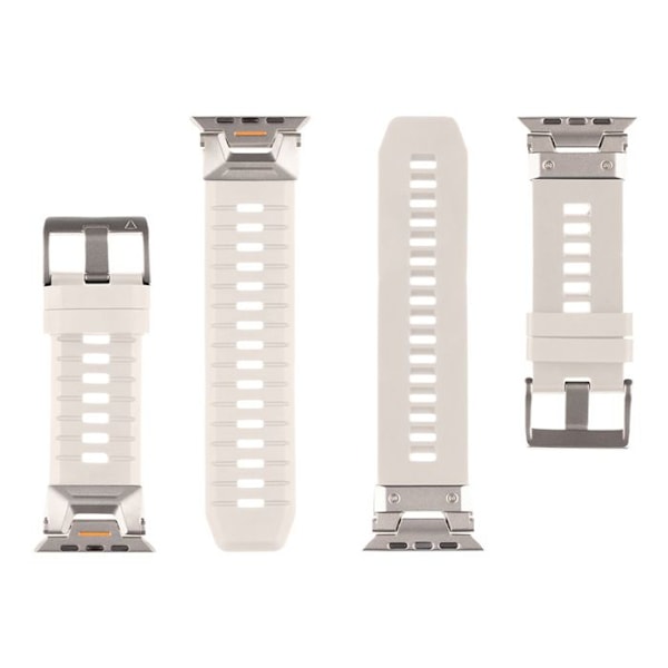 Armbånd til Apple Watch Ultra Taktisk Robust Tactical Lys Grå Grå