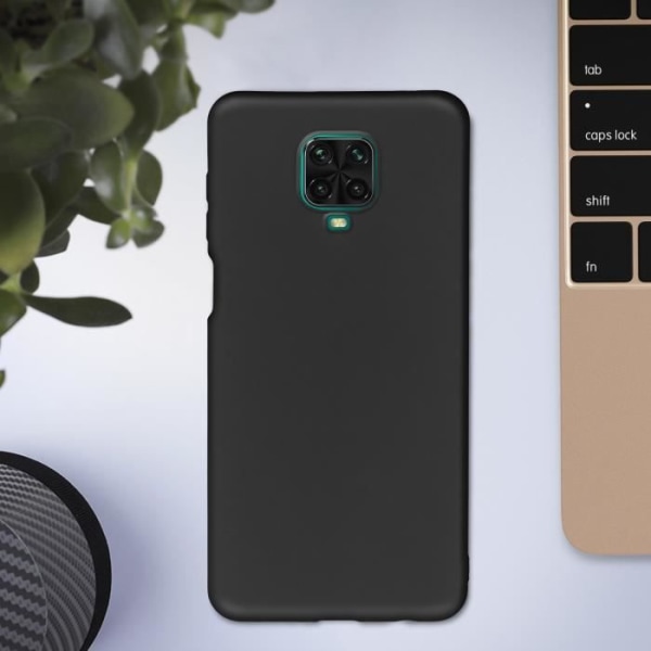 Coque - AVIZAR - Xiaomi Redmi Note 9 Pro Max/9 Pro/9S - Silikon Flexibel - Ultra-tunn - Svart Svart