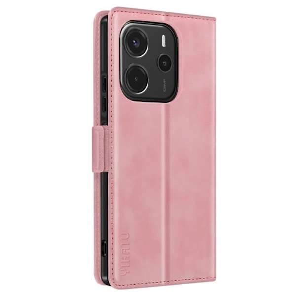 Etui til Xiaomi Redmi Note 14 4G Video Støtte Lyserød Pudder Rosa