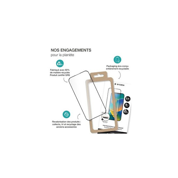 BigBen Connectedin suojalasi Honor 200 Lite läpinäkyvä + SmartFrame Transparent
