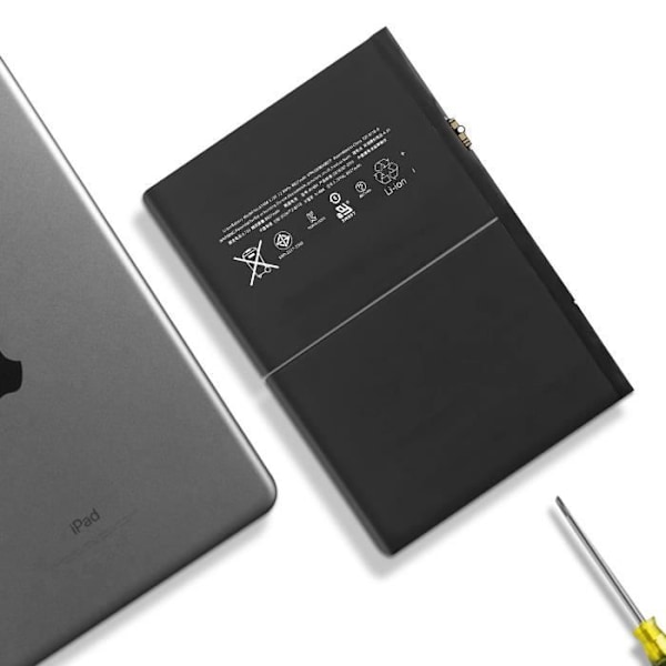 Sisäinen akku iPad Airille - AVIZAR - 8827mAh - Lithium Ion - Yhteensopiva Svart