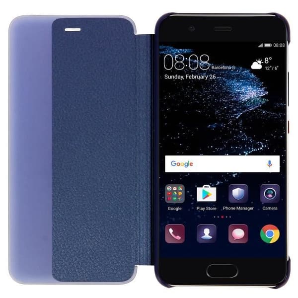 Huskydd Huawei P10 - AVIZAR - Smart View - Mörkblå - Hård skal - Rabatt Midnattsblå