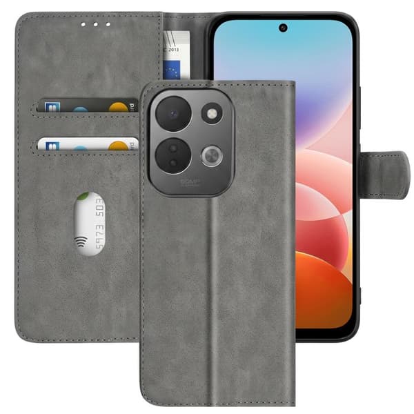 Pungetui til Redmi 17 Chesterfield med Video Støttefunktion Grå Grå