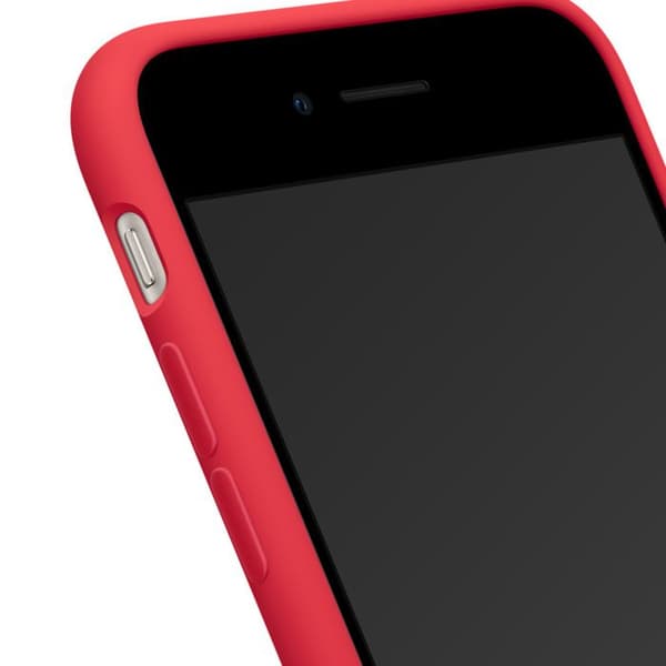 Skydd för Apple iPhone 7 / 8 / SE 2020 / SE 2022 Premium Soft Feeling Jaym Röd Röd