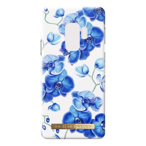 Samsung Galaxy S9 Fodral - Ideal of Sweden - Baby Blue Orchid - Hårt - QI trådlös laddning