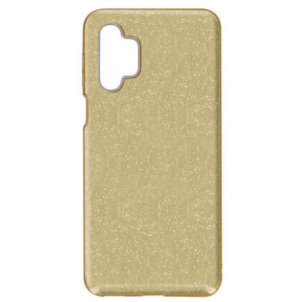 Suojakuori - Samsung - Galaxy A32 - Kimallus - Silikoni - Iskunkestävä Guld